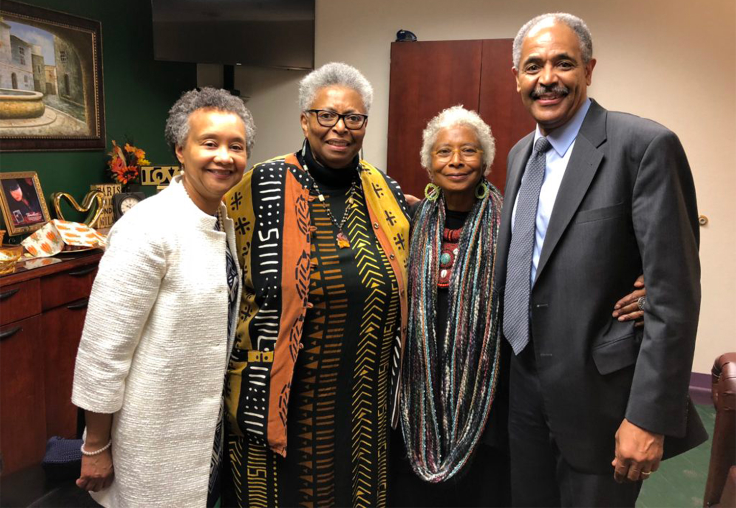 The Rev. Dr. Katie Geneva Cannon at the opening of the Center for Womanist Leadership.